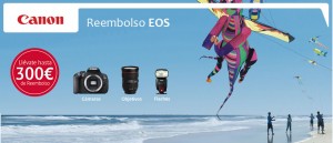 Obten hasta 300€ de reembolso con Canon